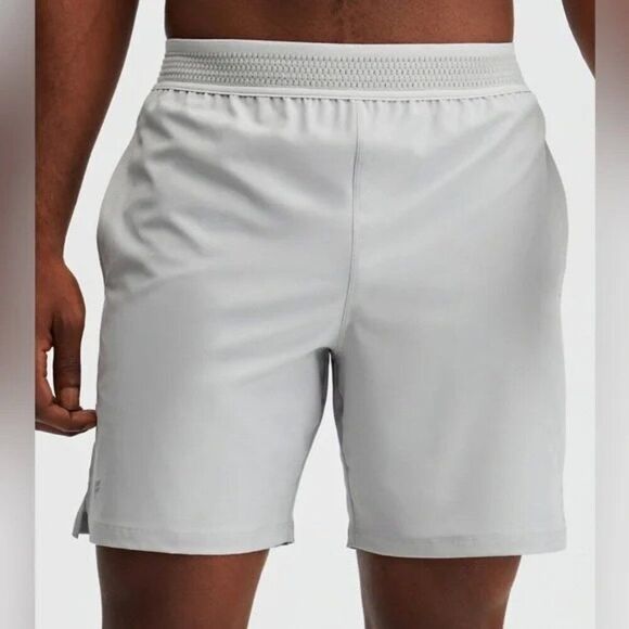 NWT Fabletics 9" Fundamental Short in Mineral Gray Size XXL - Picture 1 of 6